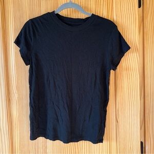 a new day Black Short Sleeve Tee